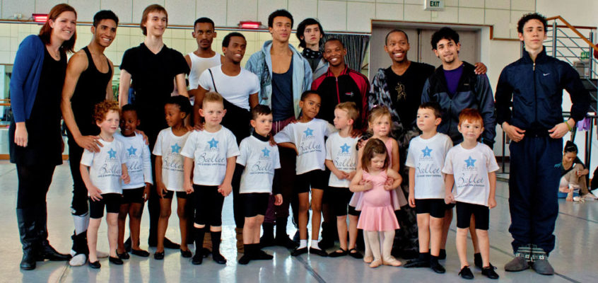 Boys Visit Jo’burg Ballet Company